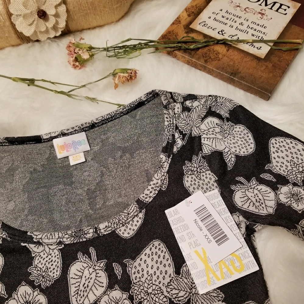 🌻🌺🌻LULAROE NWT NICOLE BLACK DRESS!! - Picture 3 of 4